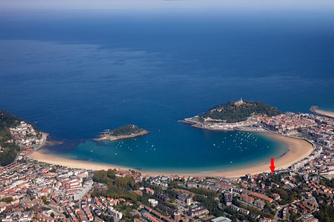 Miraconcha Terrace Apartment By Feelfree Rentals San Sebastián Eksteriør billede